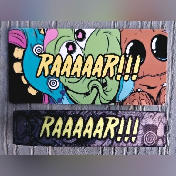 ZOX "RAAAAAR!!!" #734 / 1000 2022 HALLOWEEN COLLECTIBLE SINGLE MONSTER WRISTBAND - Picture 5 of 6